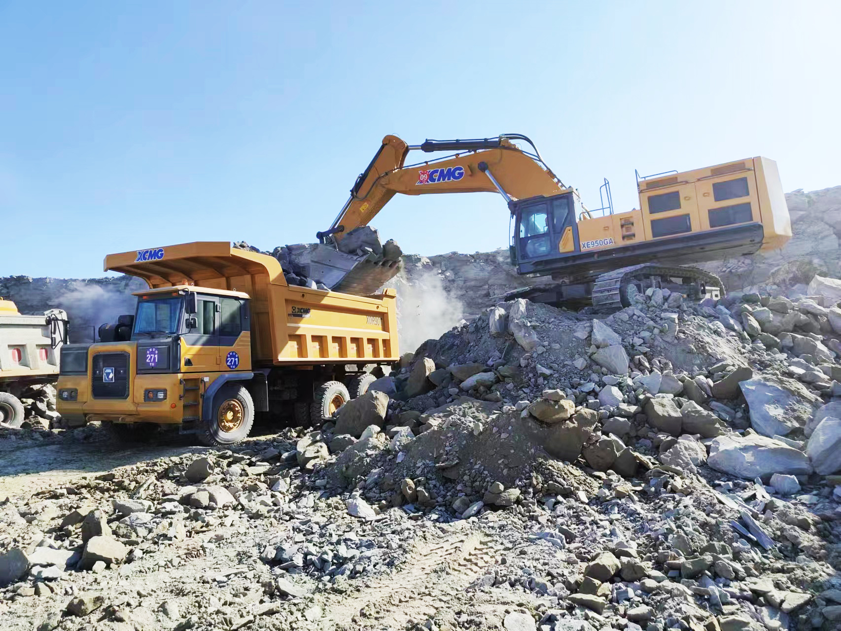 “黃金搭檔”—XE950GA與XDR90完美組合，高效賦能礦山開采